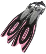 Cressi FROG PLUS FINS BLACK/PINK S/M