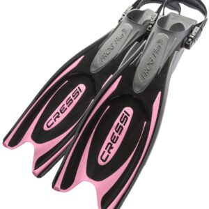 Cressi FROG PLUS FINS BLACK/PINK S/M