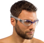 Cressi FLASH GOGGLES CLEAR/FRAME CLEAR BLUE