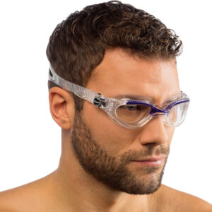 Cressi FLASH GOGGLES CLEAR/FRAME CLEAR BLUE