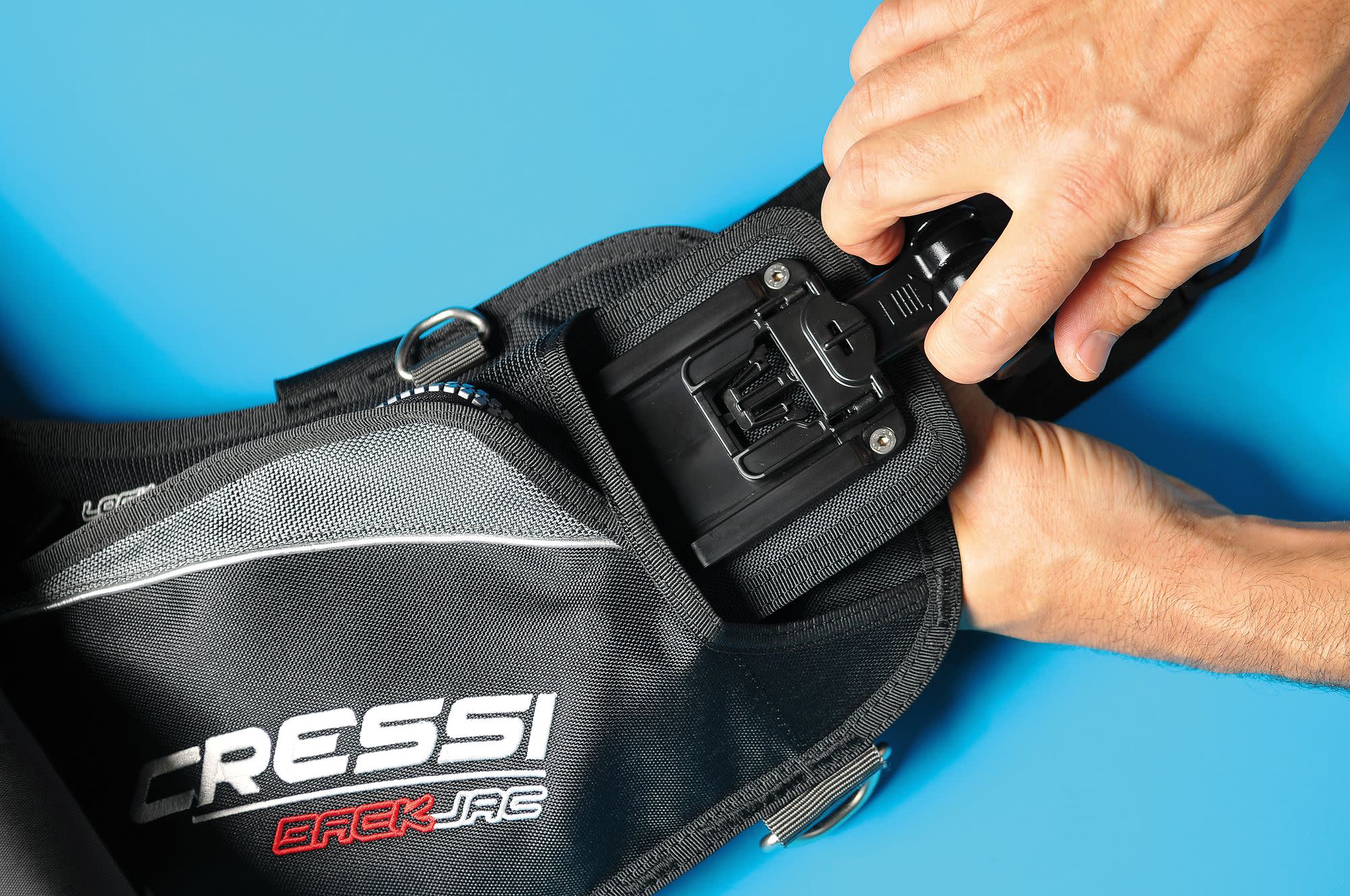 Cressi FLAT LOCK AID SYSTEM WEIGHT POCKET 4.5 kg - Image 7