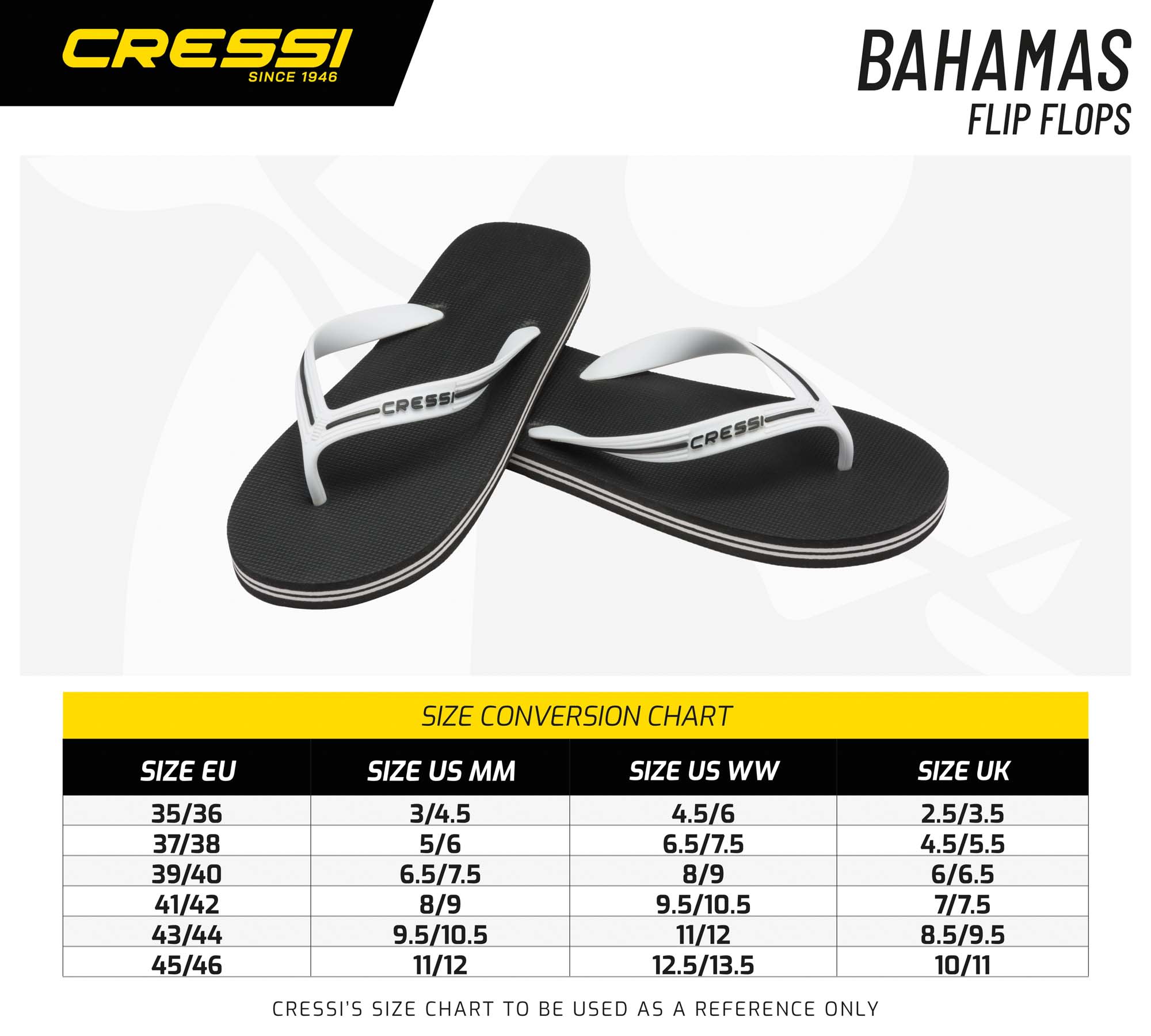 Cressi BAHAMAS FLIP FLOPS AZURE 41/42