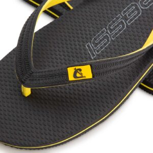 Cressi LEAF FLIP-FLOP BLACK/YELLOW 45/46