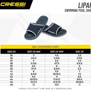 Cressi LIPARI SANDALS BLACK 46