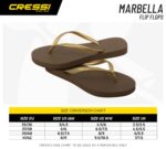 Cressi LADY FLIP FLOPS MARBELLA LIGHT BLUE 35/36