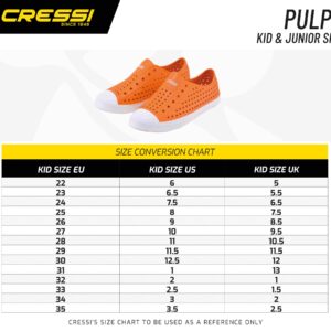 Cressi PULPY SHOES ORANGE/WHITE 30
