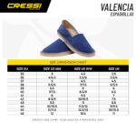 Cressi ESPADRILLAS VALENCIA 37 BLACK