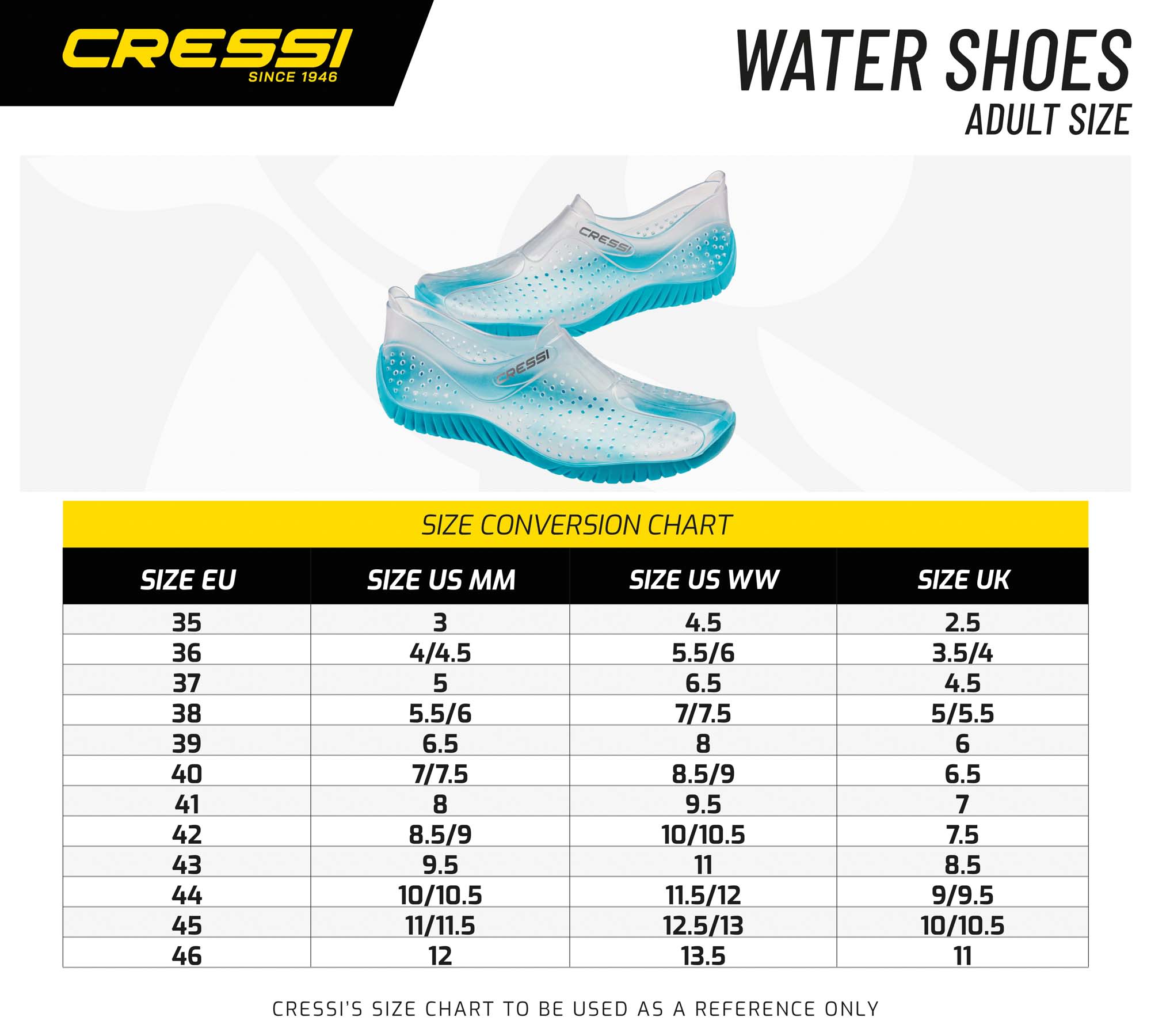Cressi WATER SHOES AZURE 25/26