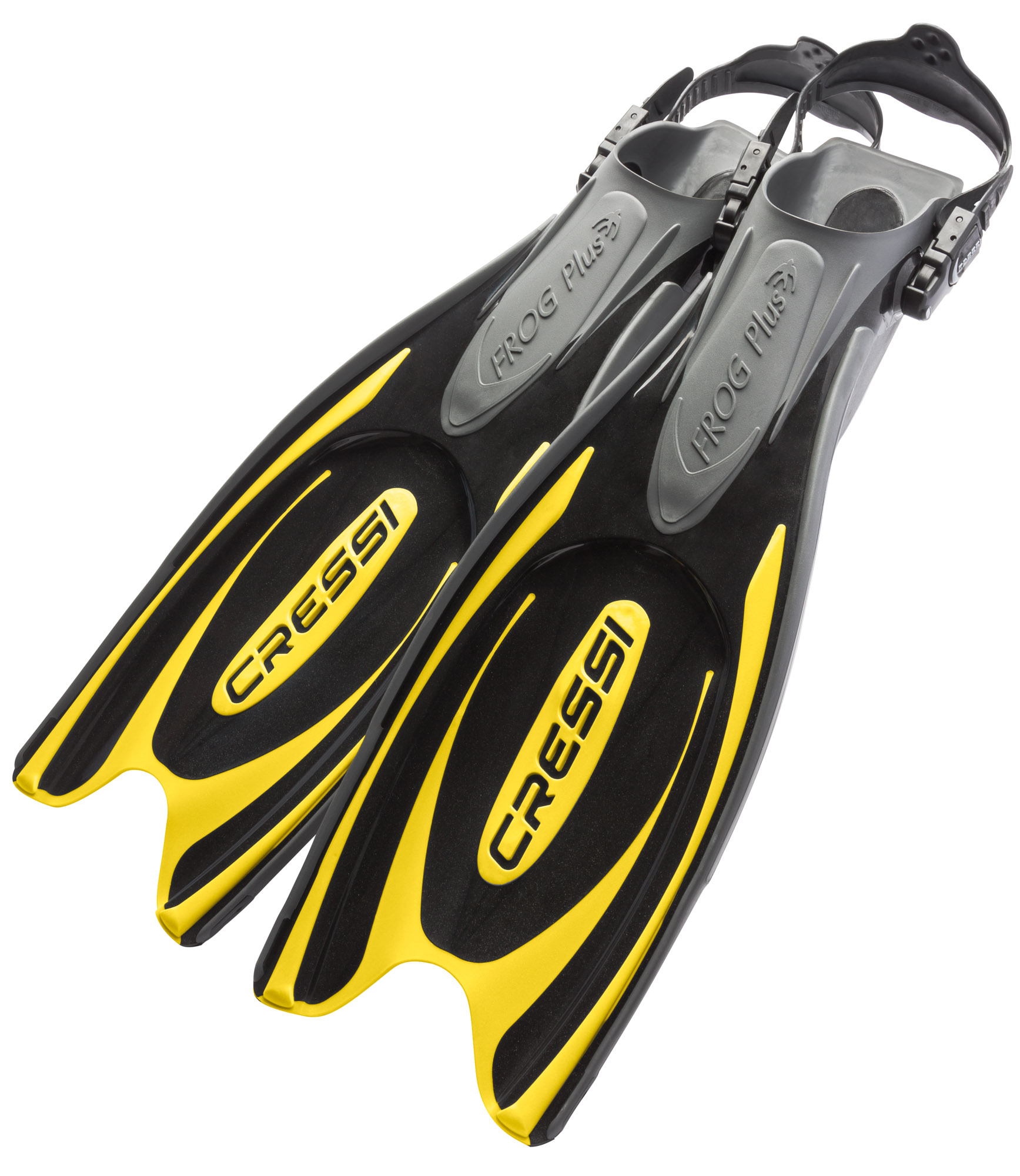 Cressi FROG PLUS FINS BLACK/YELLOW M/L - Image 5