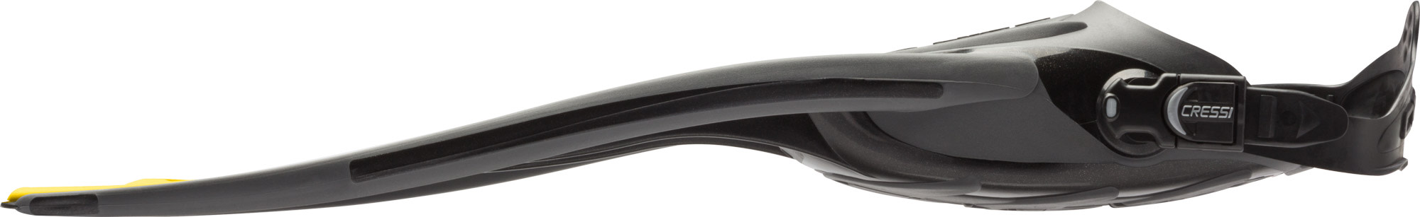 Cressi FROG PLUS FINS BLACK/YELLOW M/L - Image 2
