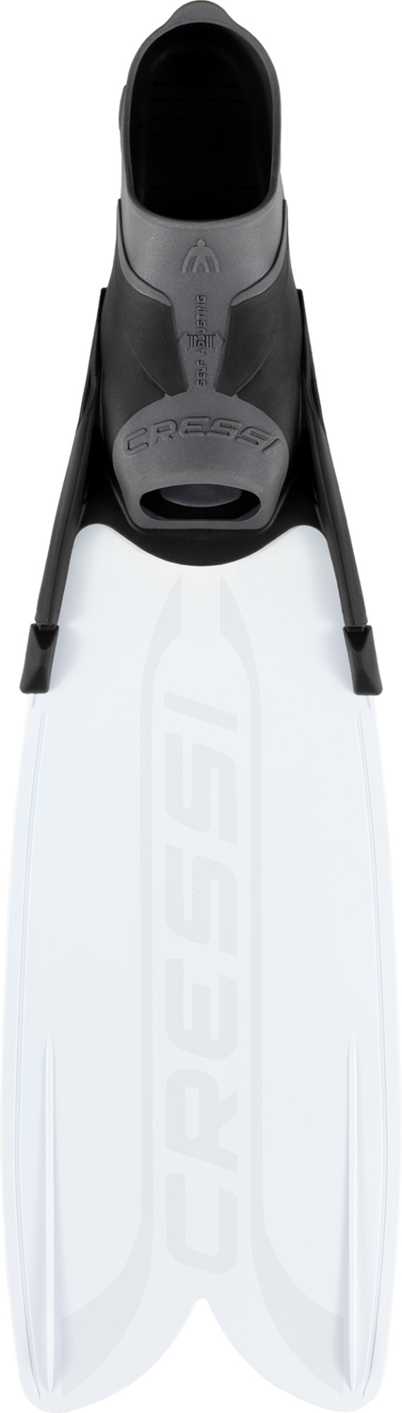 Cressi GARA TURBO FLEX FINS WHITE 36/37 - Image 2