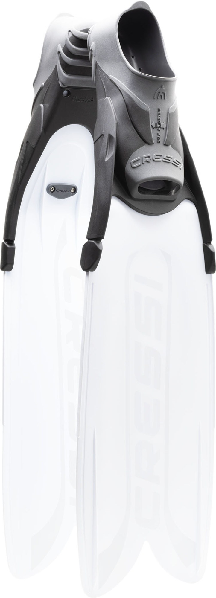 Cressi GARA TURBO FLEX FINS WHITE 36/37 - Image 5