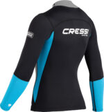Cressi GUARDIAN LADY NEOPRENE JACKET BLACK/AQUAMARINE 2mm M/3