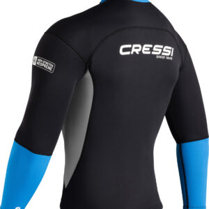 Cressi GUARDIAN MAN NEOPRENE JACKET BLACK/BLUE 2mm S/2