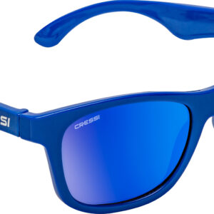 Cressi KIDDO SUNGLASSES 6+ ROYAL/MIRRORED LENS BLUE