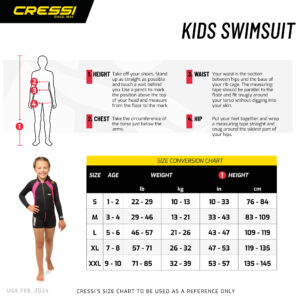 Cressi KIDS SHORTY WETSUIT SHORT SLEEVE BLUE Y 2