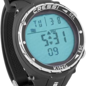 Cressi KING WATCH COMPUTER BLACK