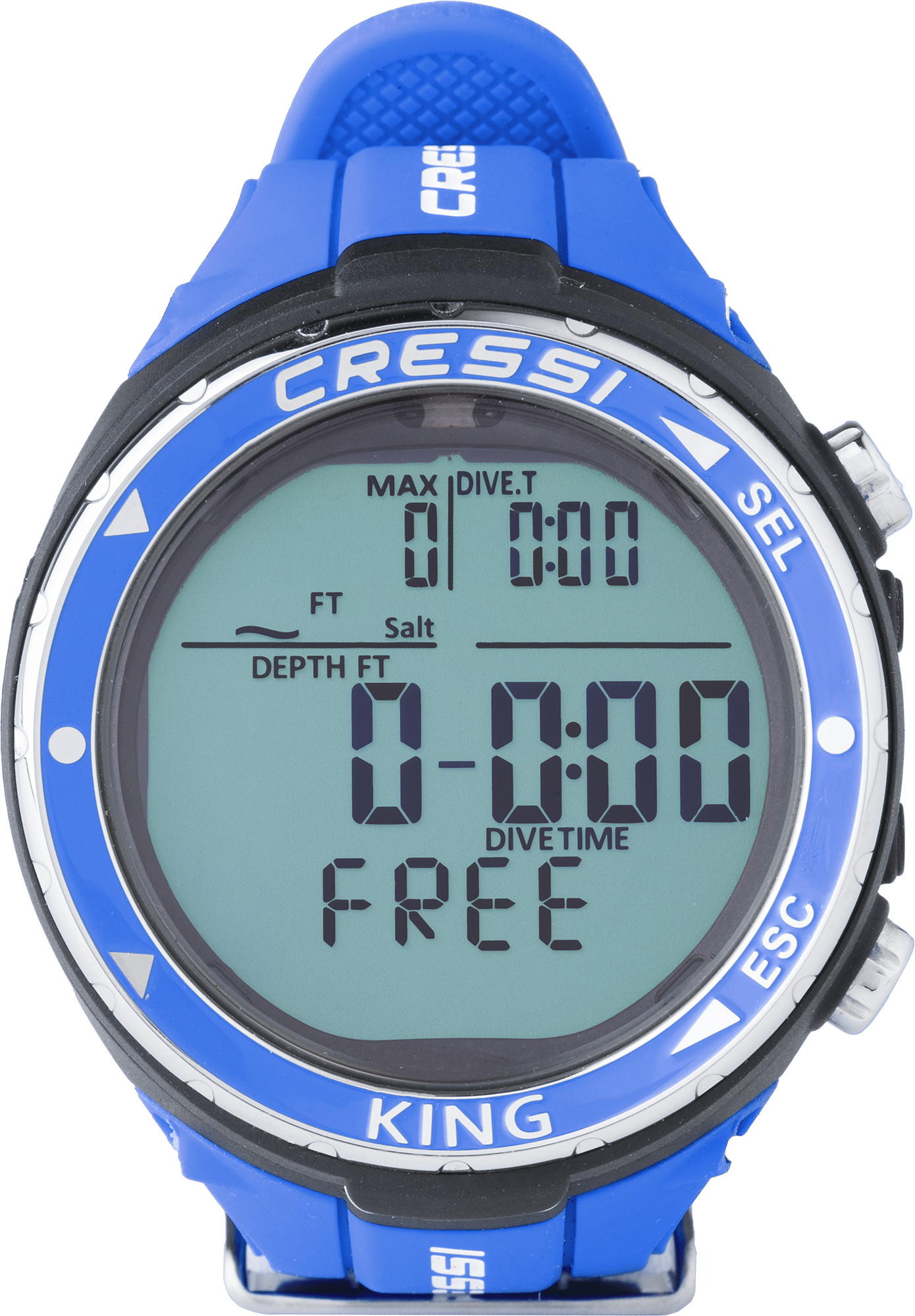 Cressi KING WATCH COMPUTER BLUE - Image 6