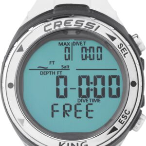 Cressi KING WATCH COMPUTER WHITE