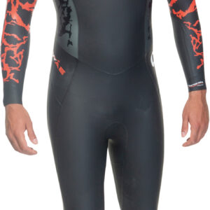 Cressi KUWAE MAN MONOP. SWIMSUIT BLACK/RED 2/3/4mm XS/1