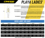 Cressi PLAYA LADY SHORTY WETSUIT BLACK/AQUAMARINE 2.5mm XS/1