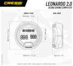 Cressi LEONARDO DIVING COMPUTER WHITE/BLACK