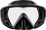 Cressi LIBERTY TRISIDE SPE MASK BLACK/GRAPHITE