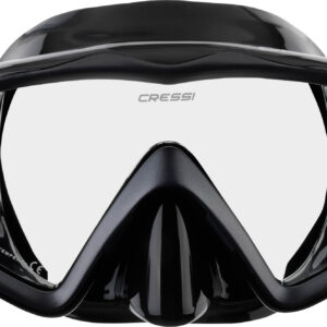 Cressi LIBERTY TRISIDE SPE MASK BLACK/GRAPHITE