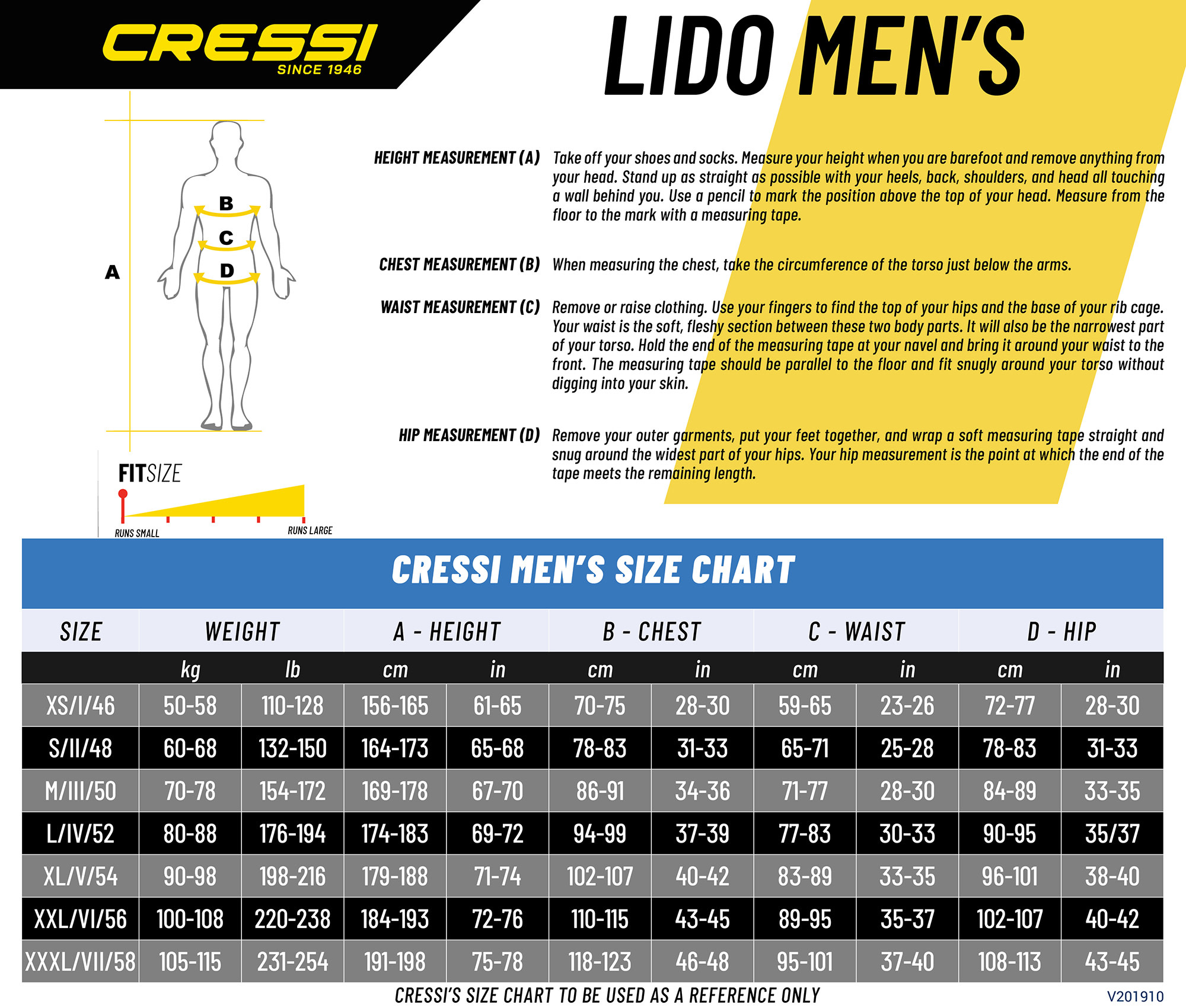 Cressi LIDO MAN SHORTY WETSUIT BLACK/BLUE 2mm XS/1 - Image 6