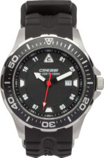 Cressi MANTA WATCH 100m BLACK BLACK SILVER CASE