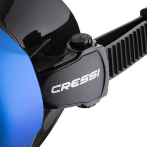 Cressi A1 MASK BLACK/BLUE CLEAR LENS ANTI FOG