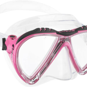 Cressi LINCE MASK SIL CLEAR/FRAME PINK