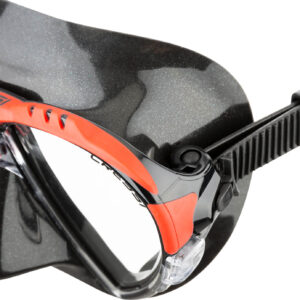 Cressi MATRIX MASK SIL BLACK/FRAME RED