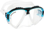 Cressi MATRIX MASK SIL CLEAR/FRAME AQUAMARINE
