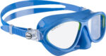 Cressi MOON KID MASK SIL LIGHT BLUE/FRAME LIME