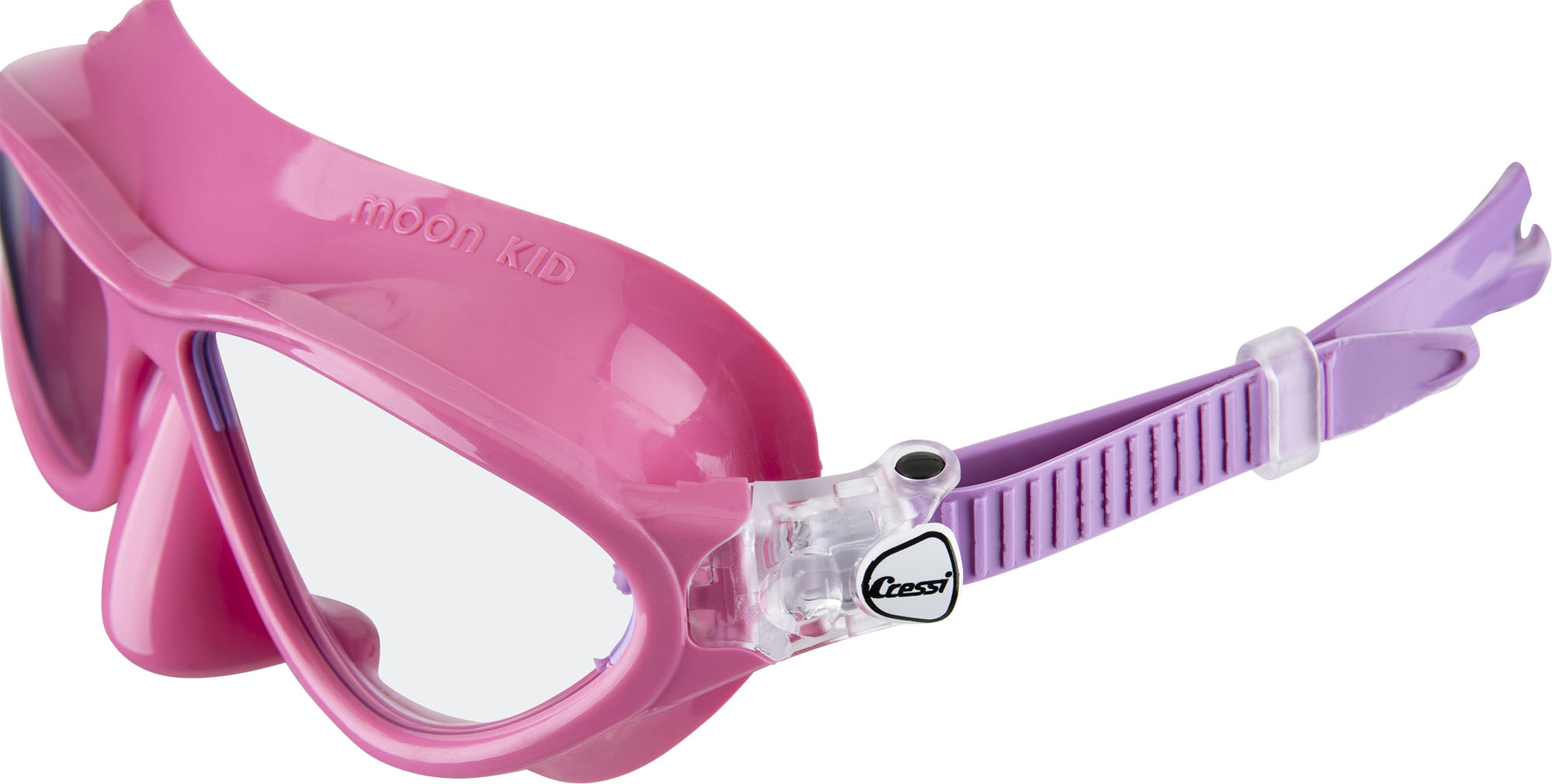 Cressi MOON KID MASK SIL PINK/FRAME LILAC - Image 2