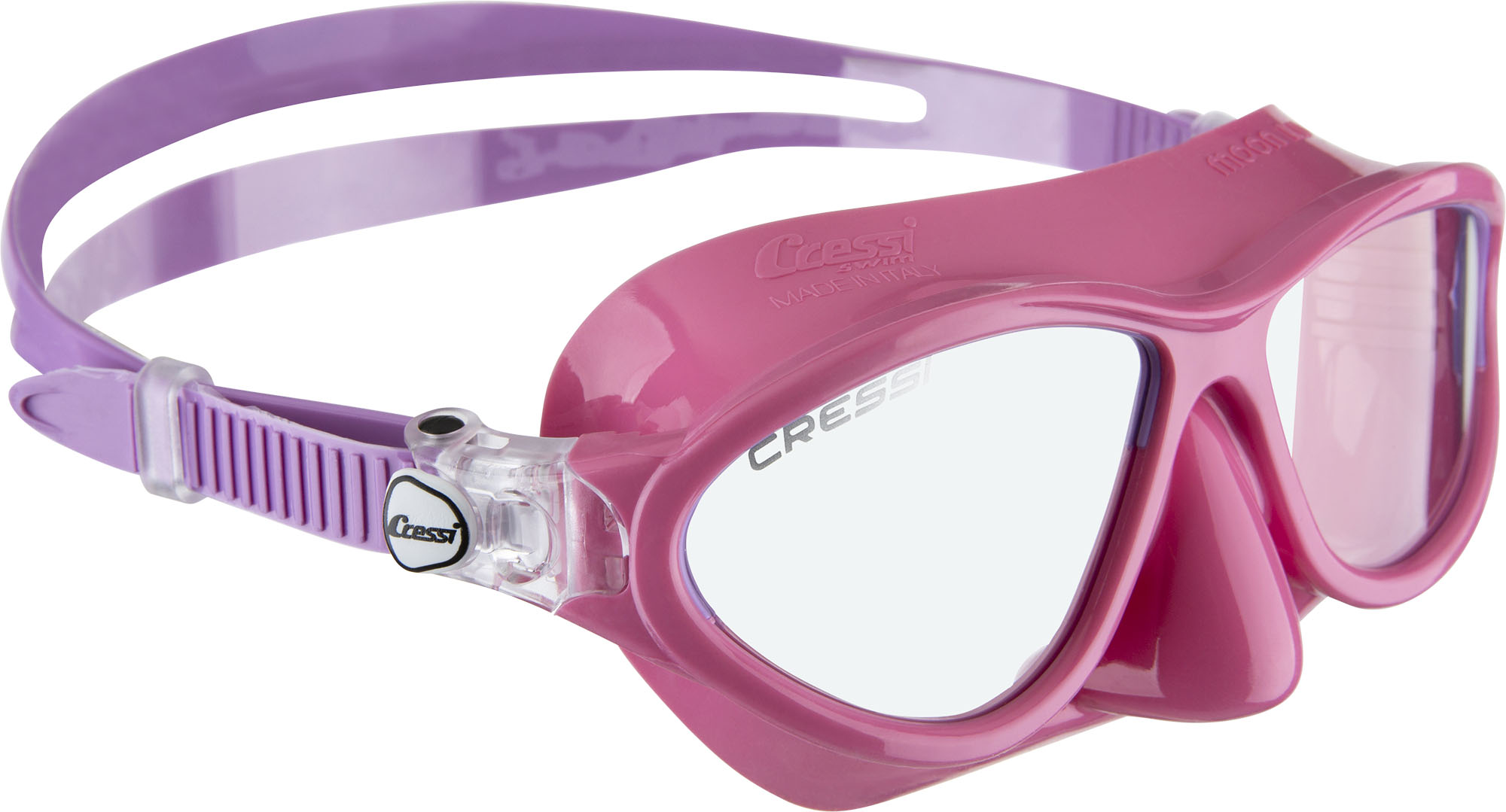 Cressi MOON KID MASK SIL PINK/FRAME LILAC