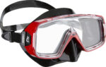 Cressi SIRENA MASK SIL BLACK/FRAME RED