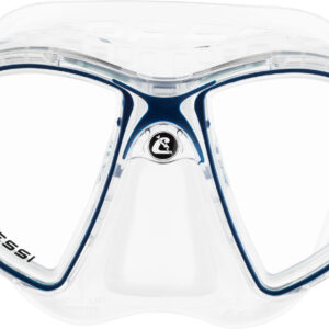 Cressi ZEUS MASK CLEAR BLUE METAL