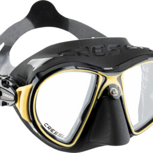 Cressi ZEUS MASK DARK/GOLD