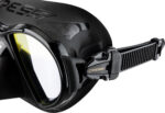 Cressi ZEUS MASK BLACK/BLACK 380 UV BLUE/ORANGE LENSES