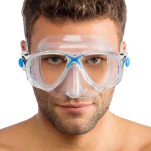 Cressi MAREA MASK SIL CLEAR BLUE