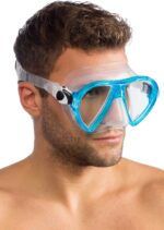 Cressi OCEAN MASK SIL CLEAR/FRAME AQUAMARINE