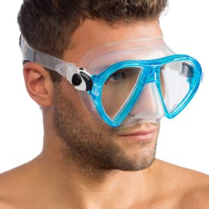Cressi OCEAN MASK SIL CLEAR/FRAME AQUAMARINE
