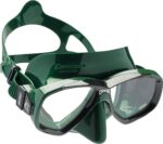 Cressi PERLA MASK SIL GREEN/FRAME BLACK