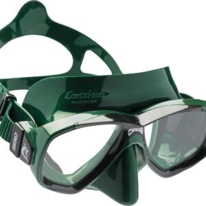 Cressi PERLA MASK SIL GREEN/FRAME BLACK