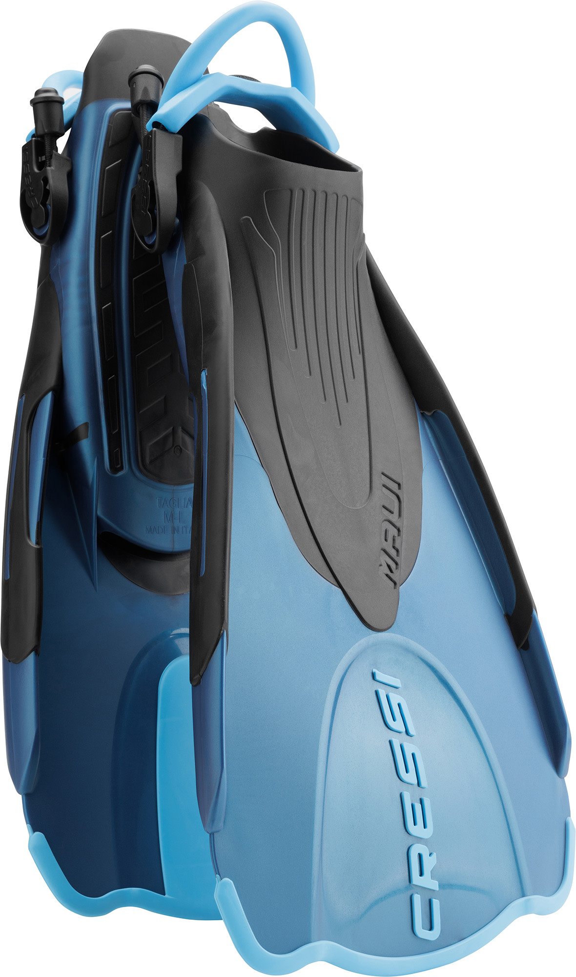 Cressi MAUI SHORT FINS BLUE/AZURE M/L - Image 3