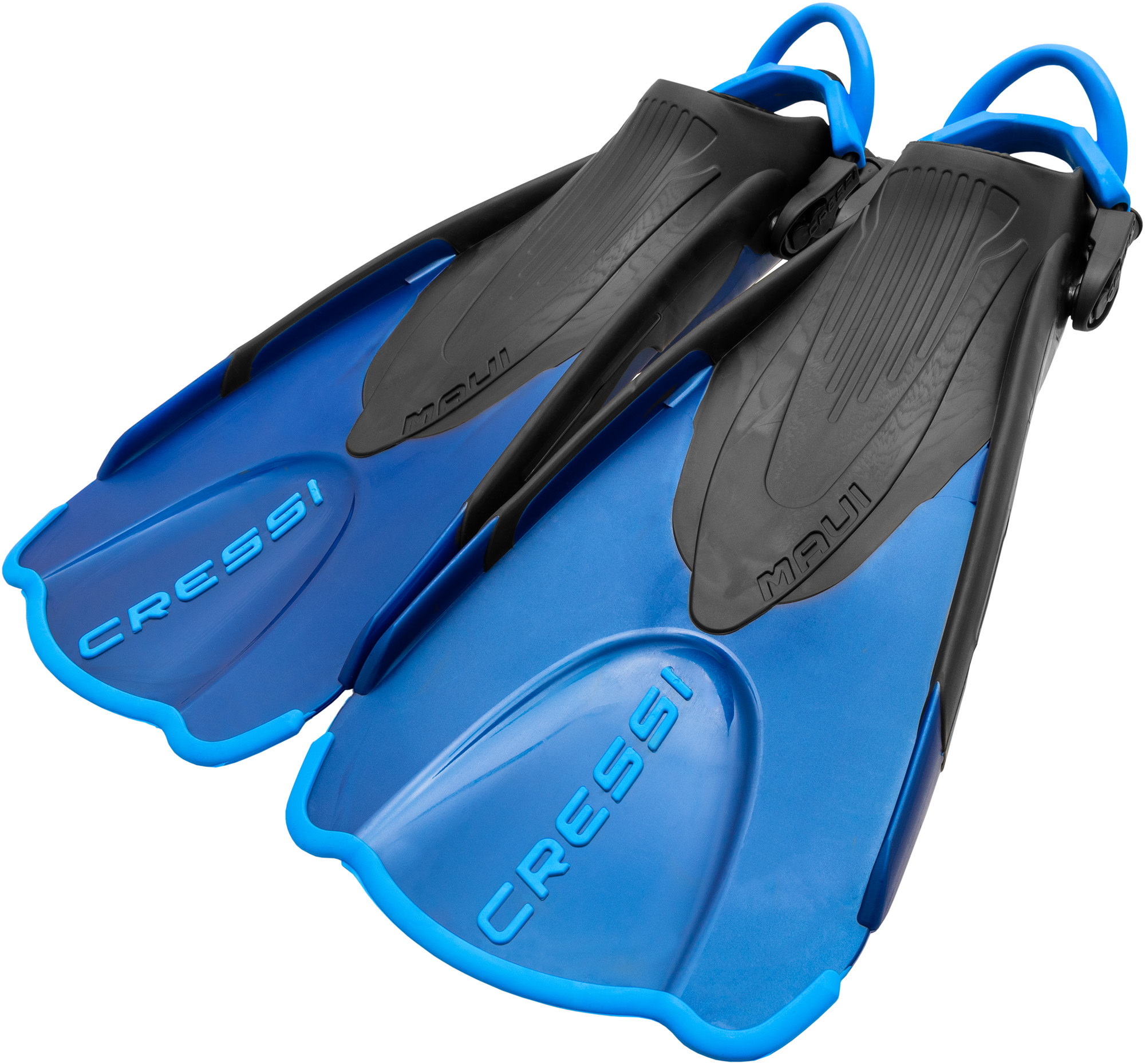 Cressi MAUI SHORT FINS BLUE/AZURE M/L