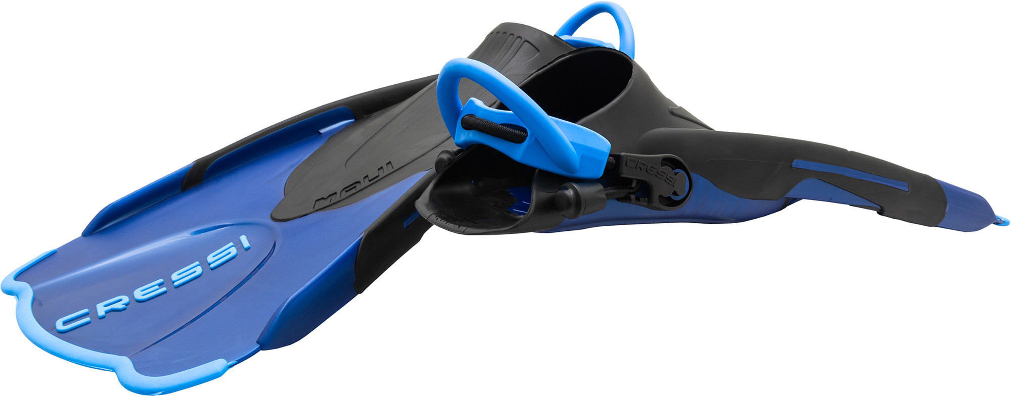 Cressi MAUI SHORT FINS BLUE/AZURE M/L - Image 2