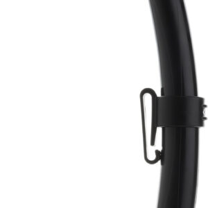 Cressi MEXICO SNORKEL SIL. BLACK/TUBE BLACK